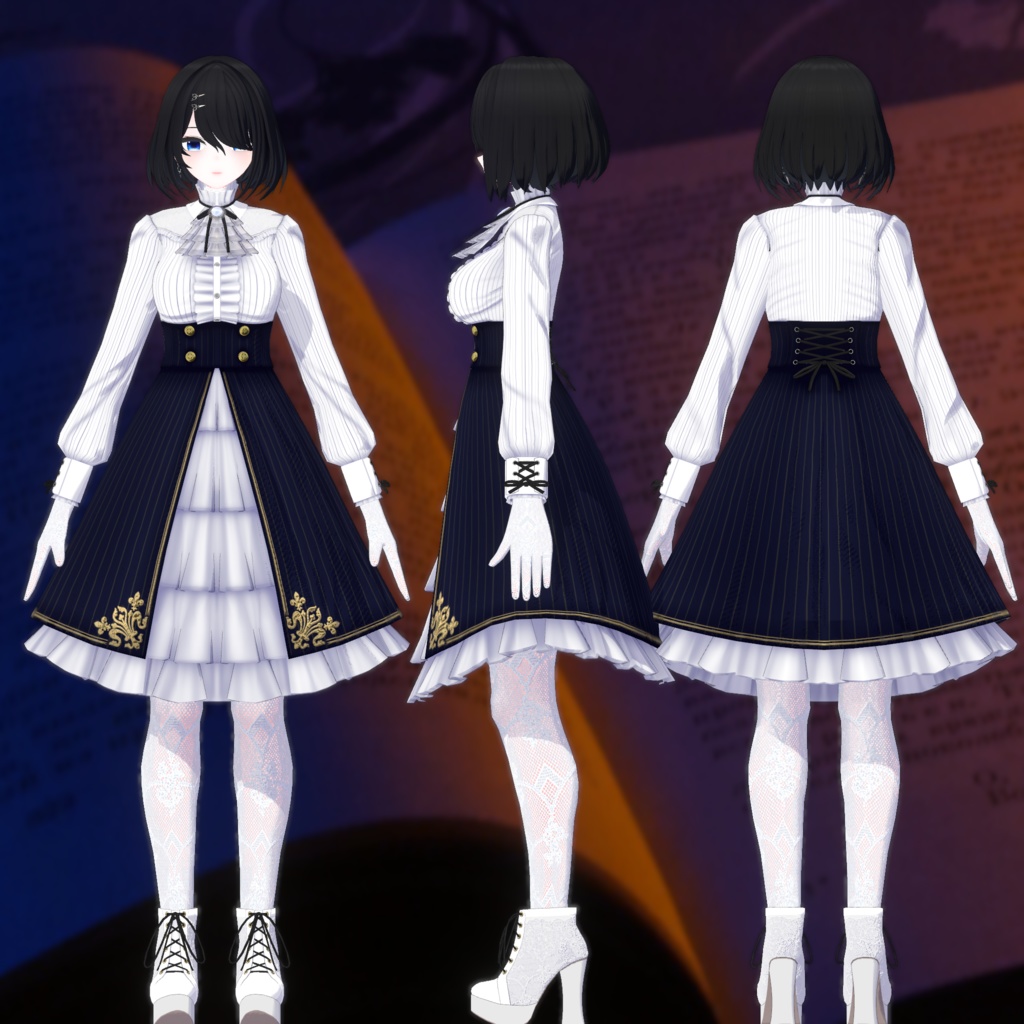 オリジナル3Dモデル「ソフィエ Sophie」