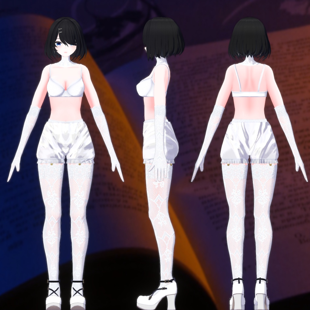 オリジナル3Dモデル「ソフィエ Sophie」