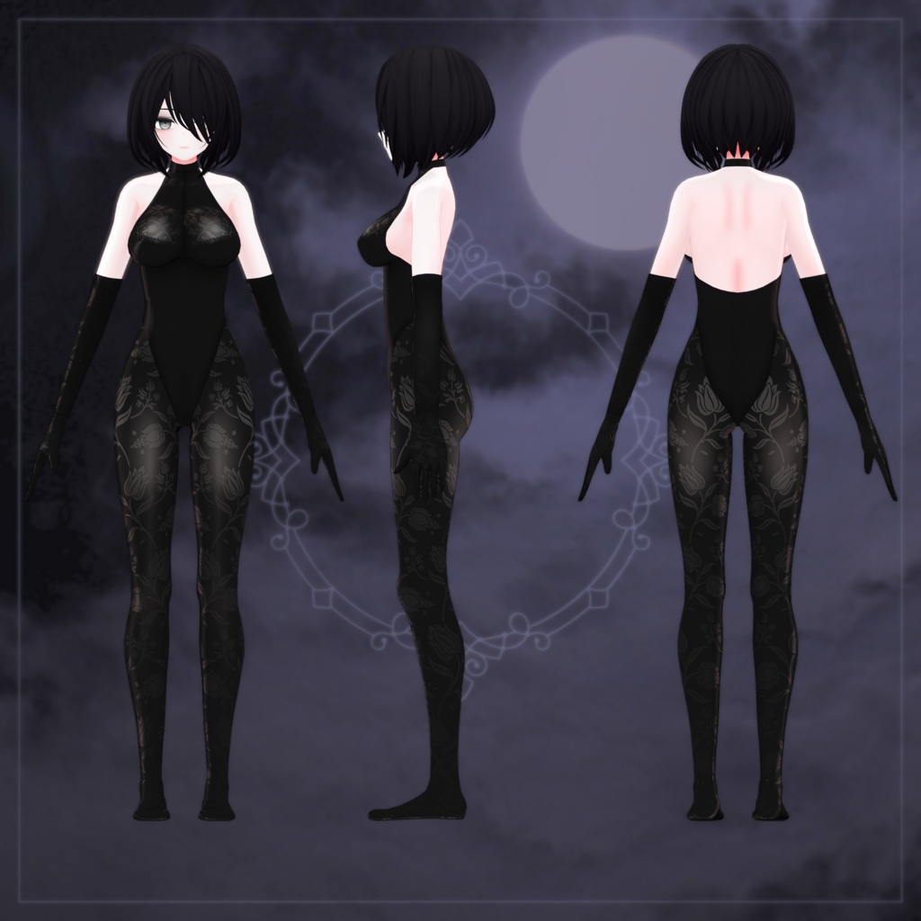 オリジナル3Dモデル「シノリ Shinori」