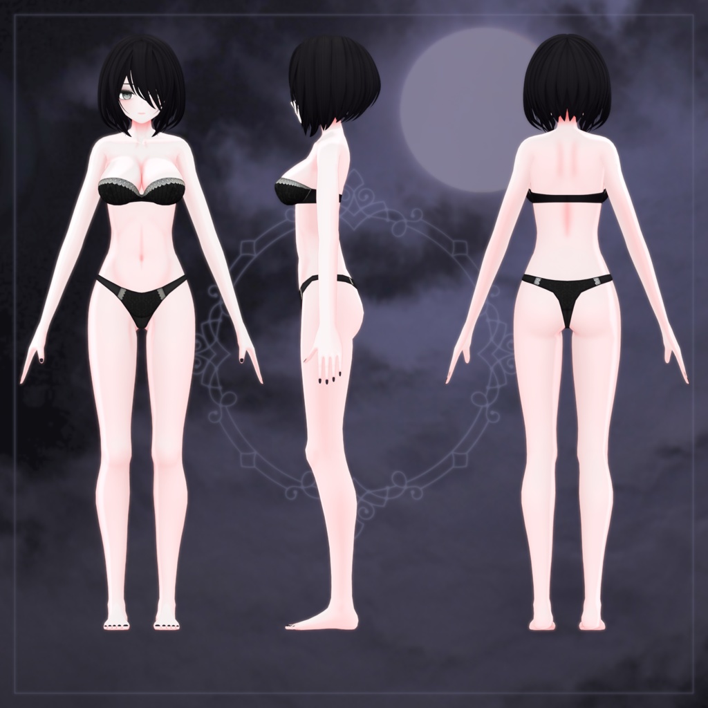 オリジナル3Dモデル「シノリ Shinori」