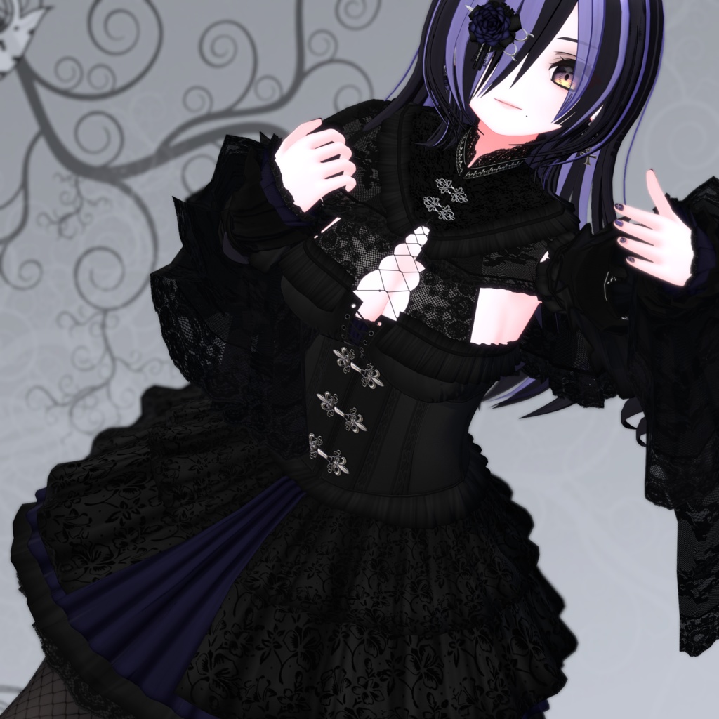 オリジナル3Dモデル「シャルヴィス Shalvis」