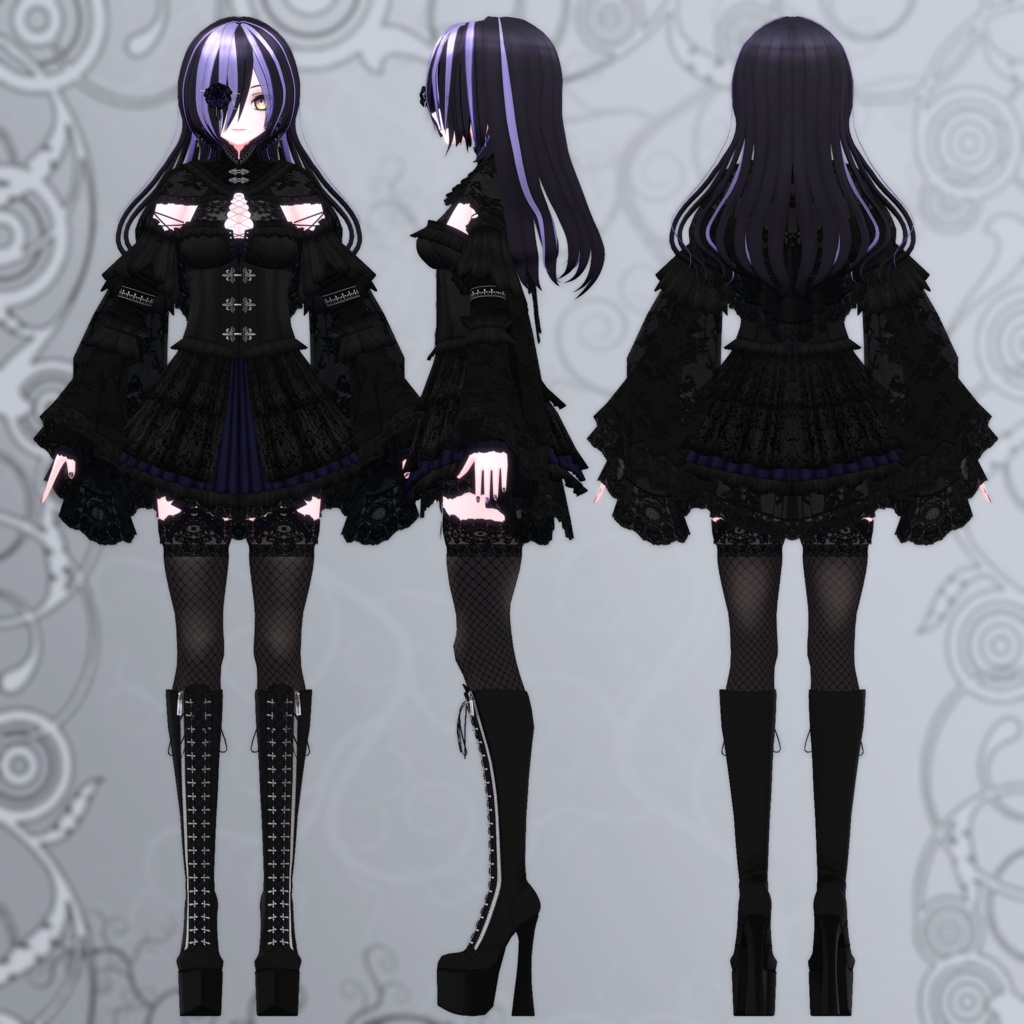 オリジナル3Dモデル「シャルヴィス Shalvis」