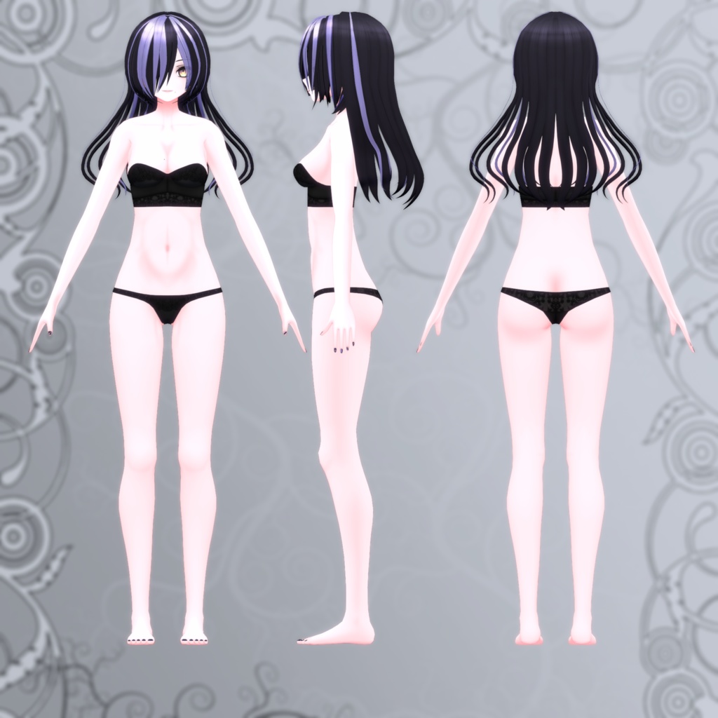 オリジナル3Dモデル「シャルヴィス Shalvis」