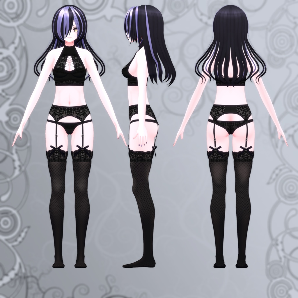 オリジナル3Dモデル「シャルヴィス Shalvis」