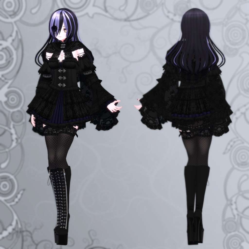 オリジナル3Dモデル「シャルヴィス Shalvis」