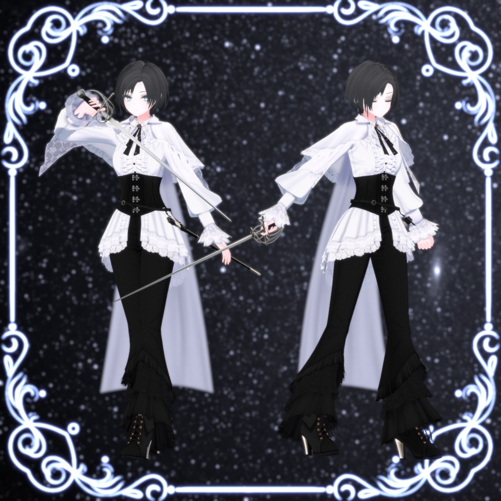 オリジナル3Dモデル「セヴィル Sevil」