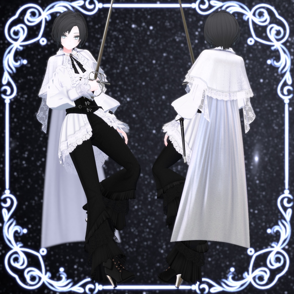 オリジナル3Dモデル「セヴィル Sevil」