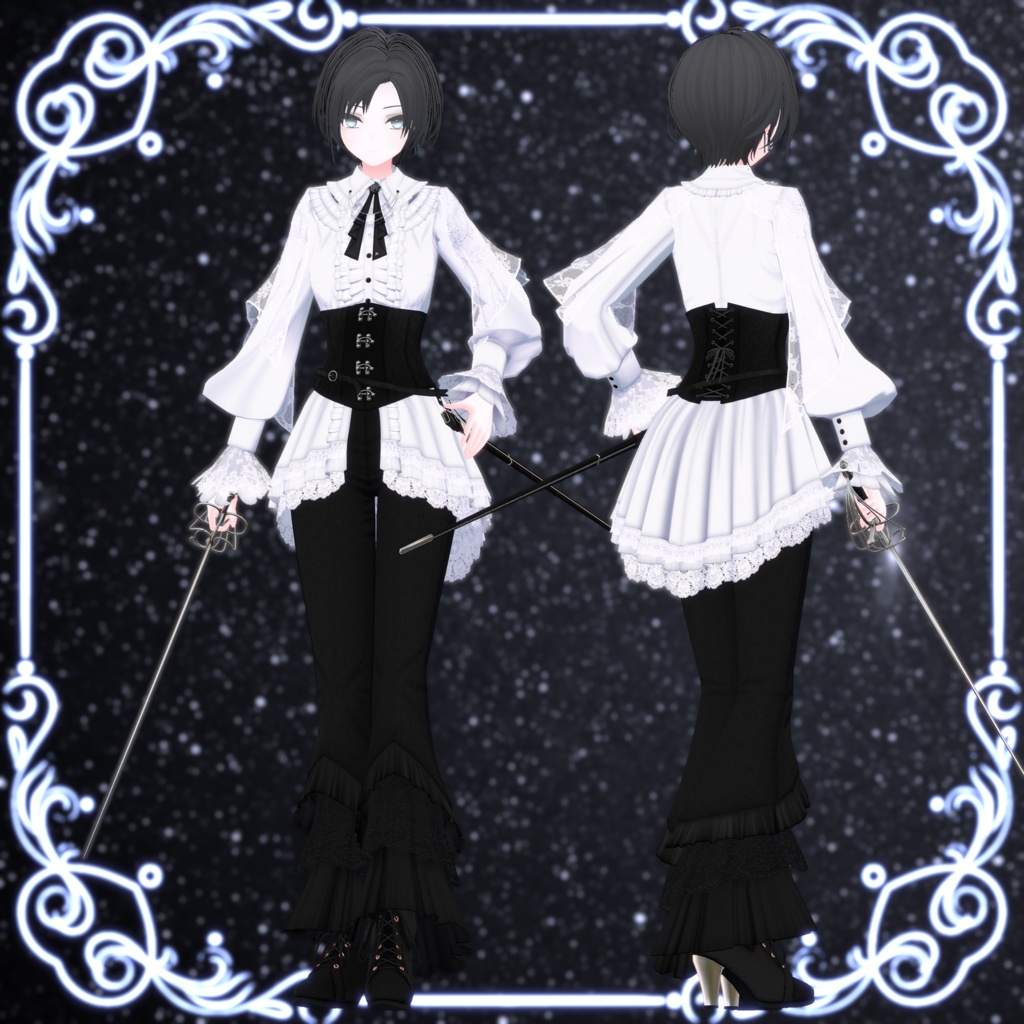 オリジナル3Dモデル「セヴィル Sevil」