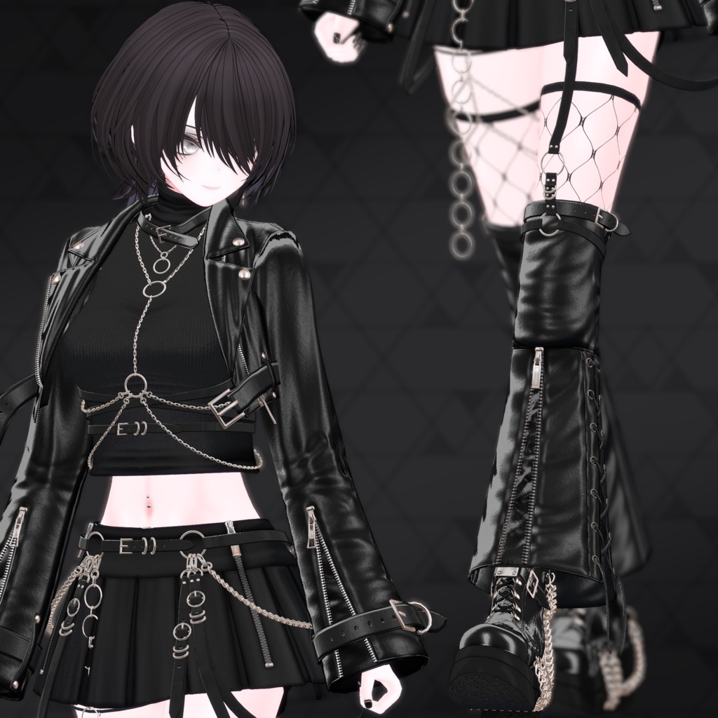 オリジナル3Dモデル「キリセ Kirise」