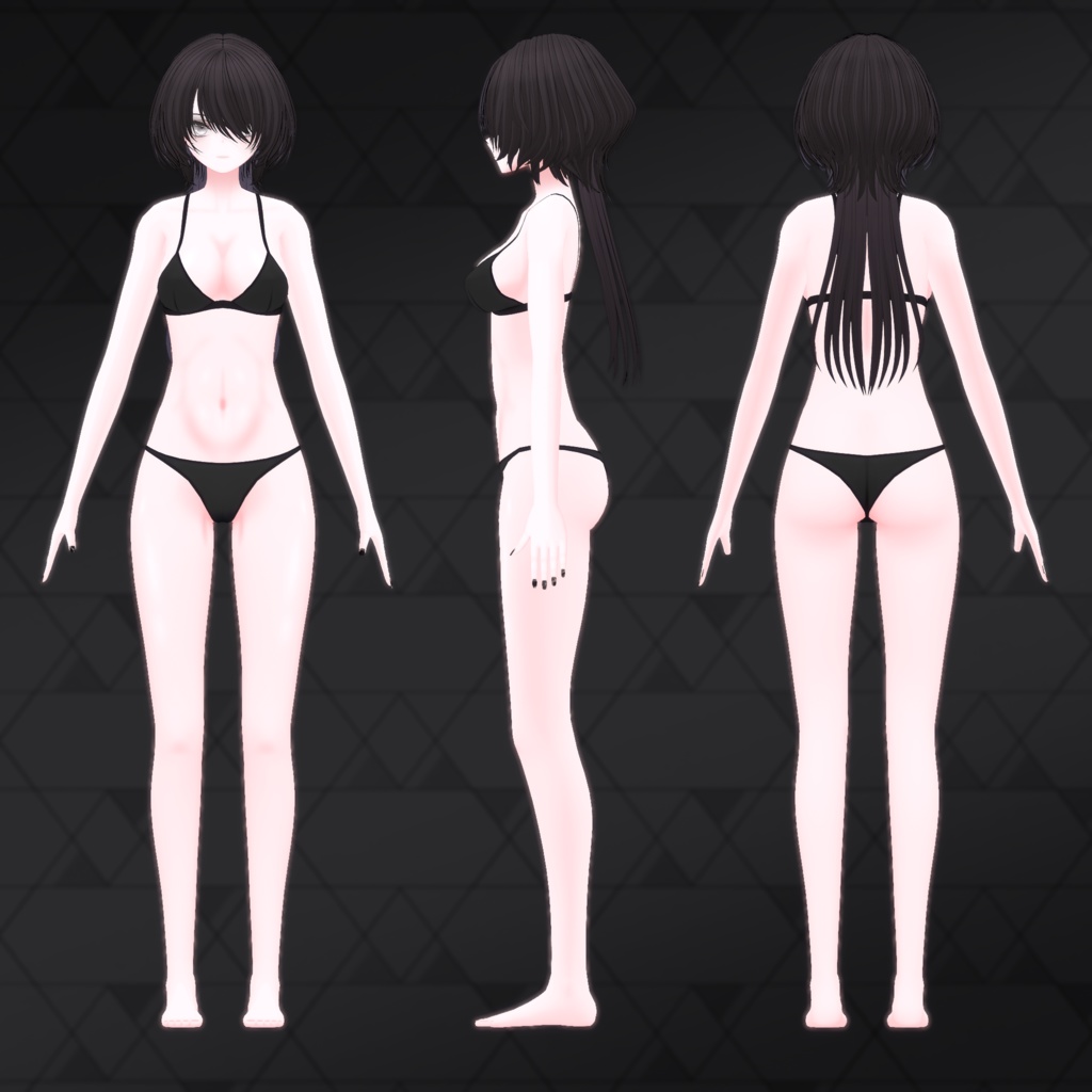 オリジナル3Dモデル「キリセ Kirise」