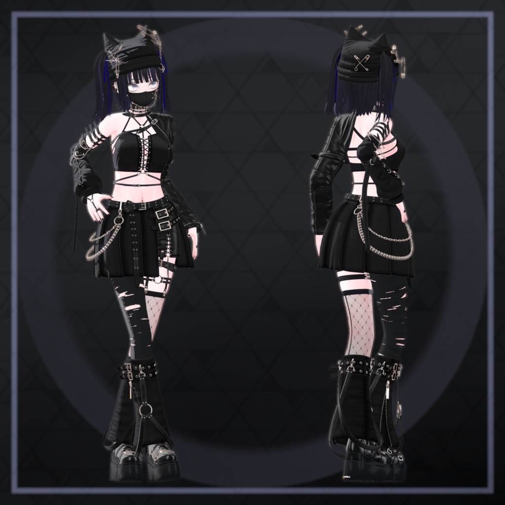 オリジナル3Dモデル「ツキセ Tsukise」