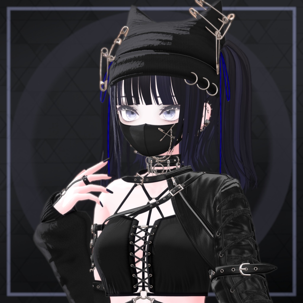 オリジナル3Dモデル「ツキセ Tsukise」