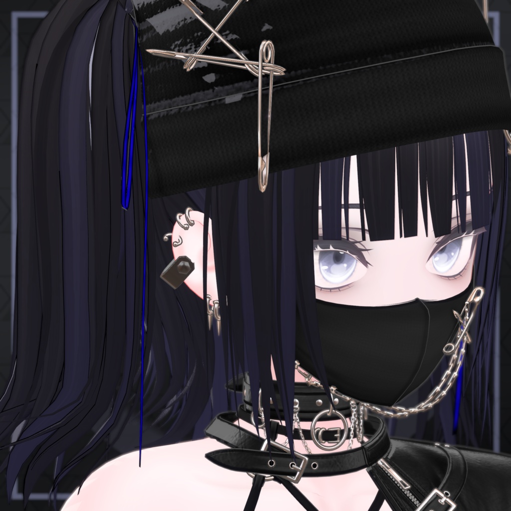 オリジナル3Dモデル「ツキセ Tsukise」