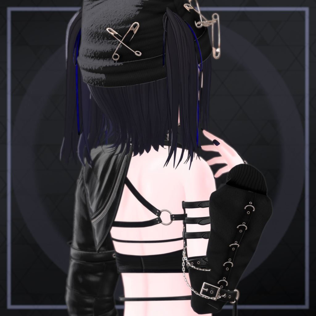 オリジナル3Dモデル「ツキセ Tsukise」