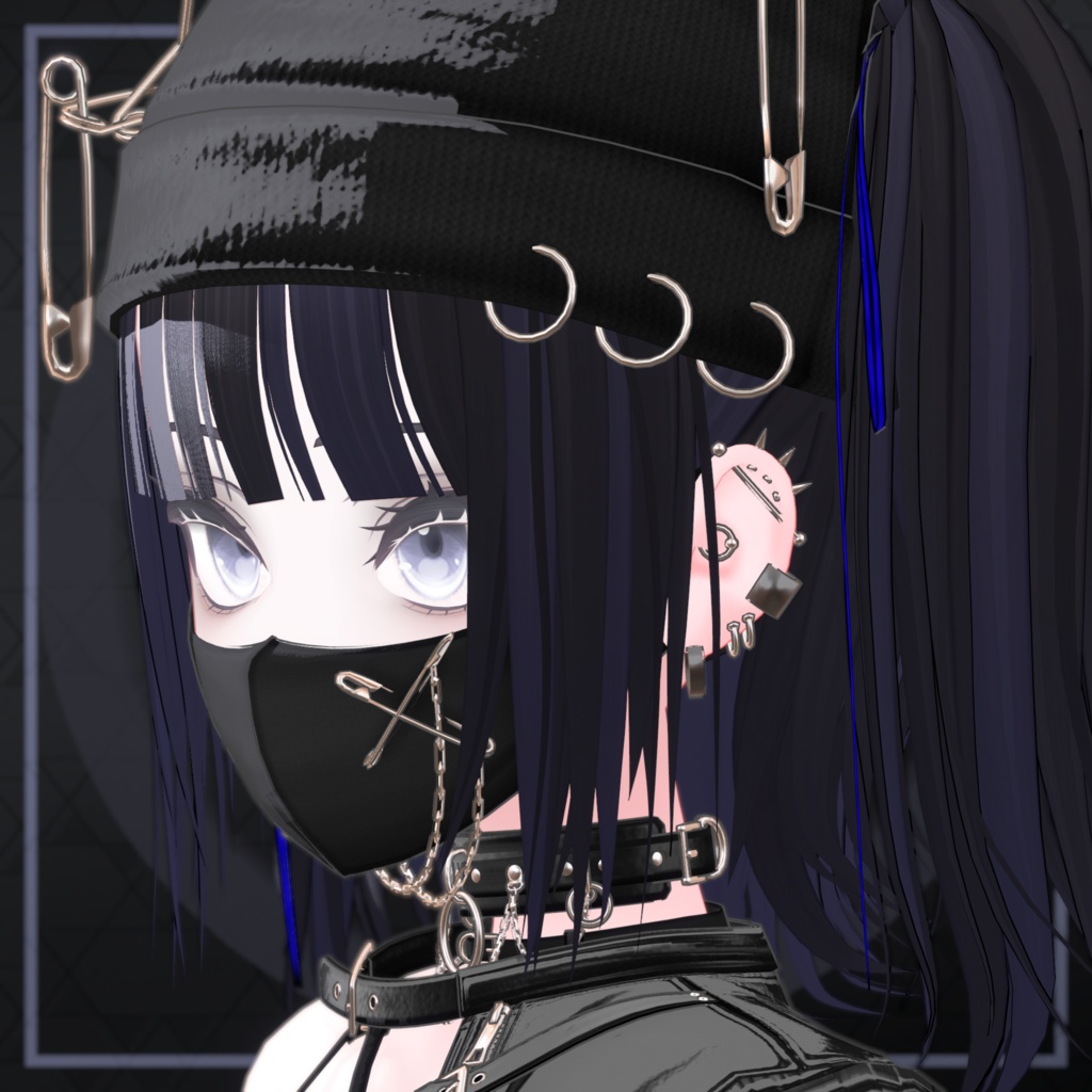 オリジナル3Dモデル「ツキセ Tsukise」