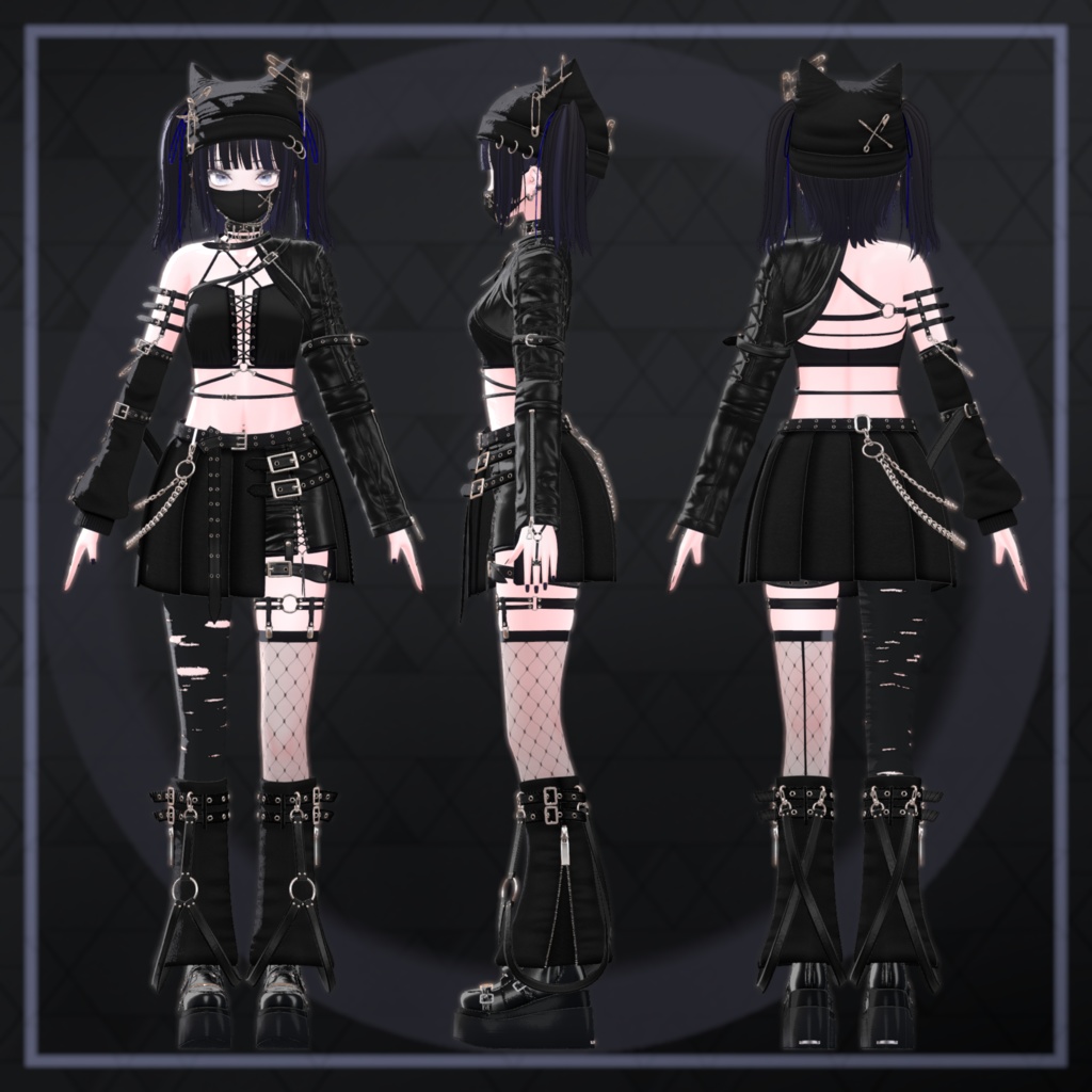 オリジナル3Dモデル「ツキセ Tsukise」