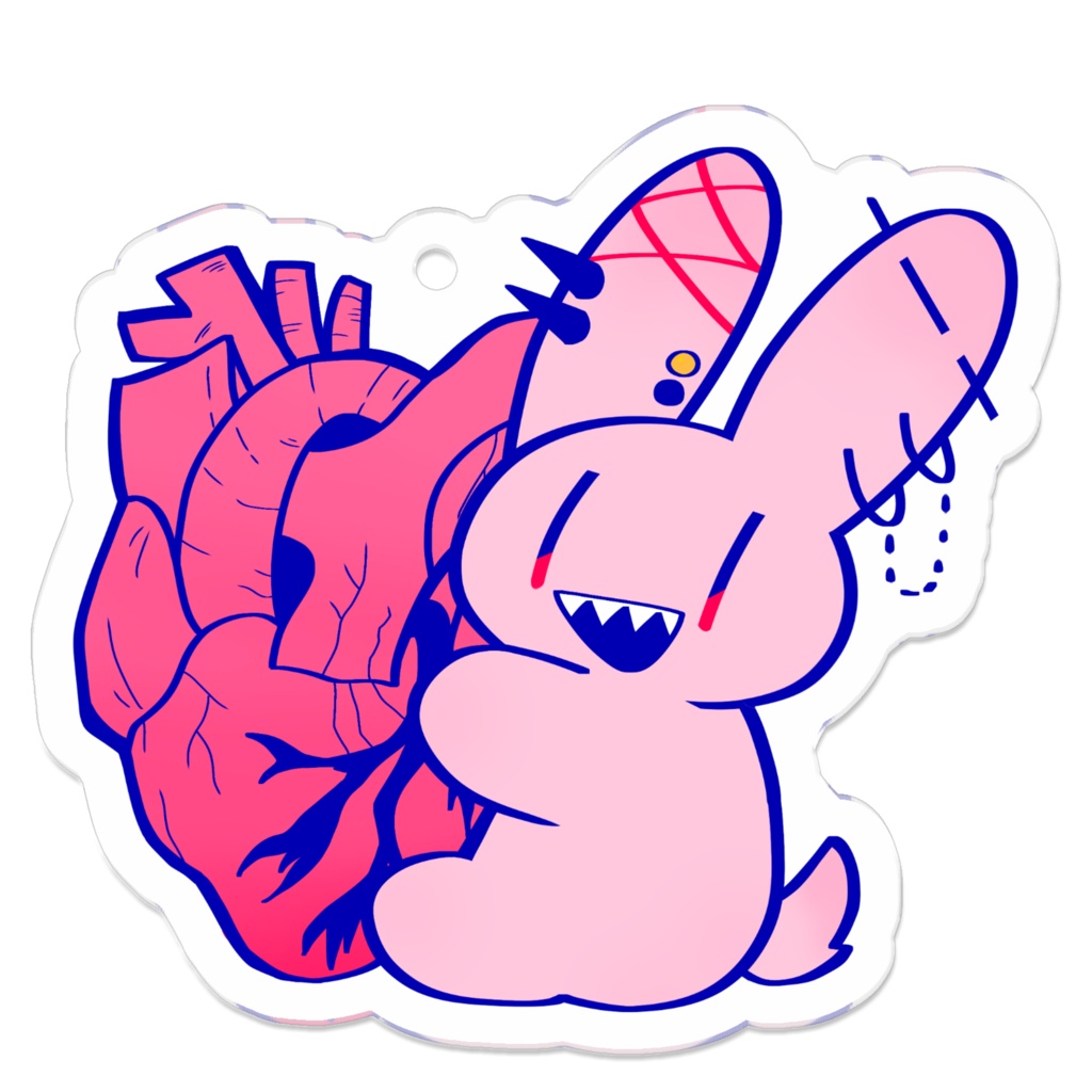 心臓ドクドク♡うさぎくん