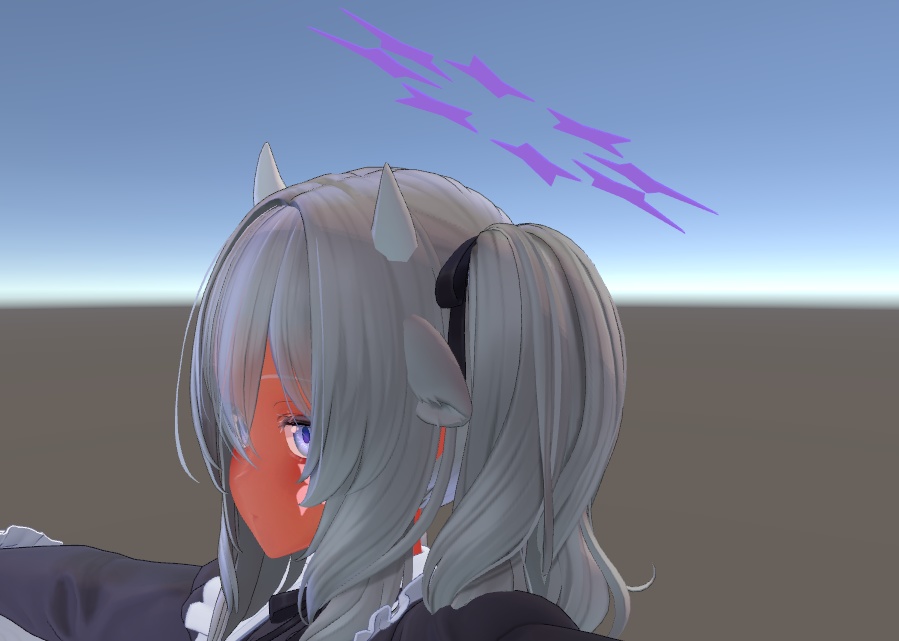 回転するシンプルなヘイロー