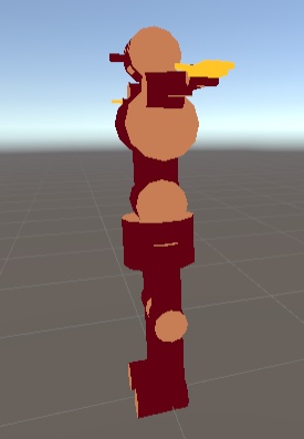 丸太人 3Dアバター