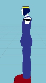 【ローポリアバター】仮面の男(ベスト)