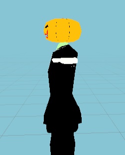 【アバター】かぼちゃ頭(ベスト・スーツ)【ハロウィン】