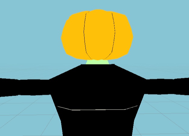 【アバター】かぼちゃ頭(ベスト・スーツ)【ハロウィン】