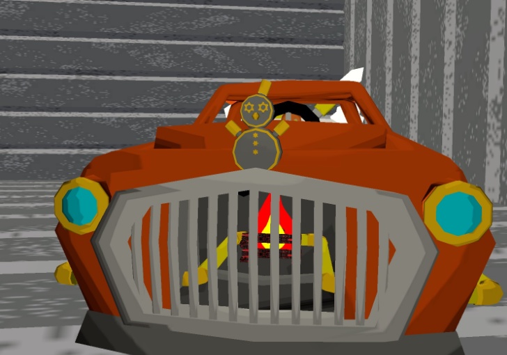 【VRC用アバター】スチームセダンカー