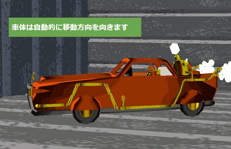 【VRC用アバター】スチームセダンカー