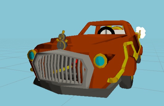 【VRC用アバター】スチームセダンカー