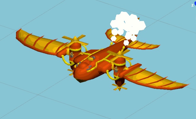 【VRC用アバター】スチームTR(ティルトローター)