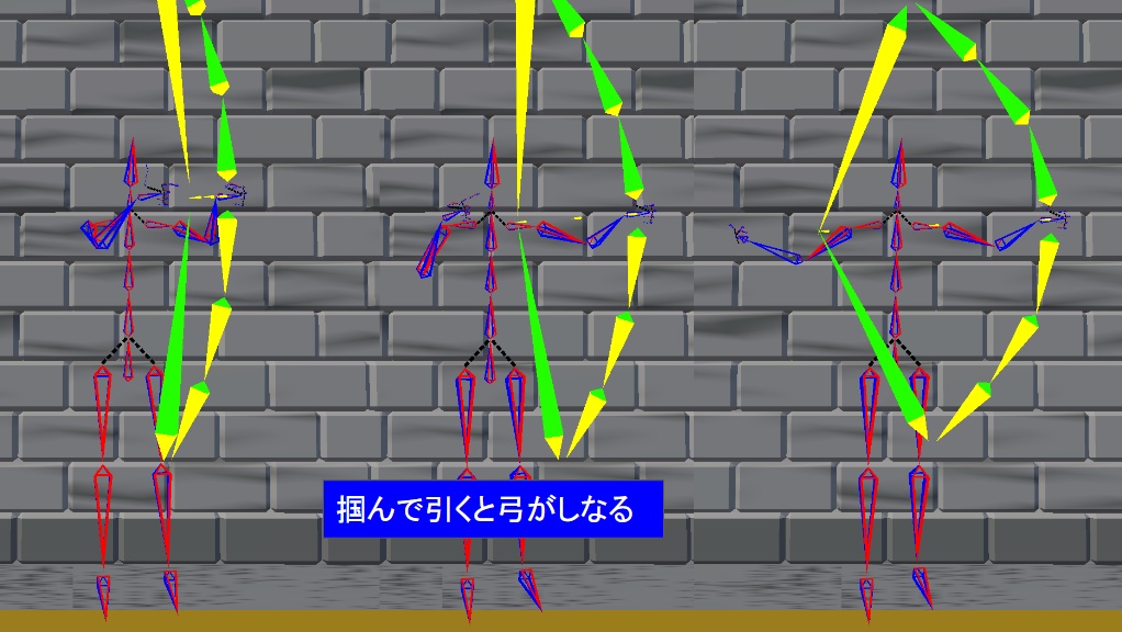 【VRC用アバター】ボーンマン弓