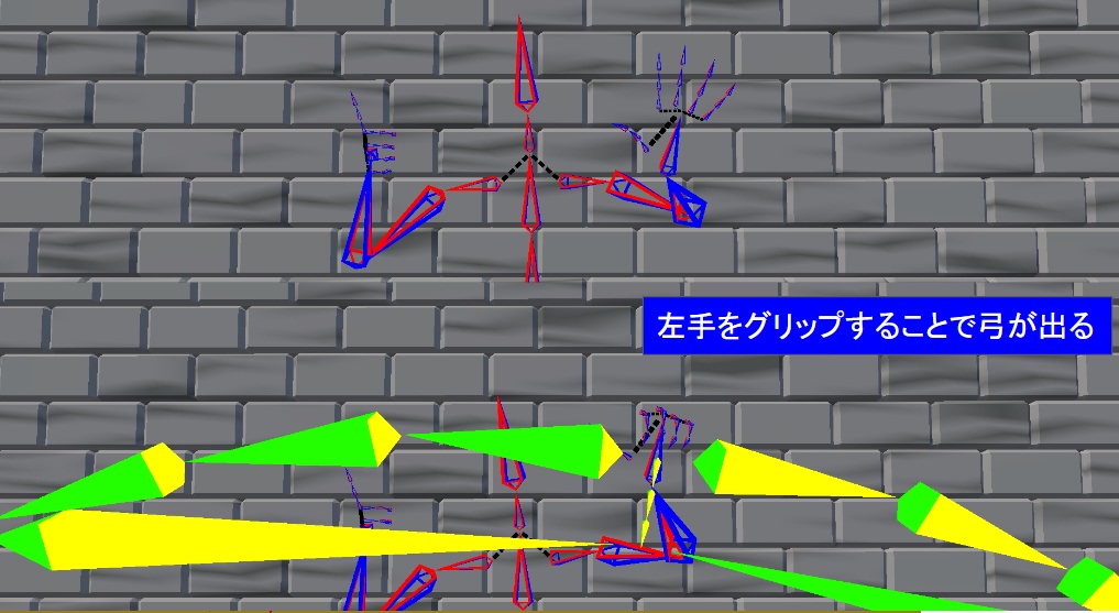 【VRC用アバター】ボーンマン弓