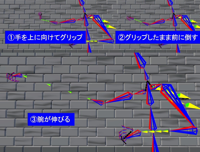【VRC用アバター】ボーンマンロケットアーム