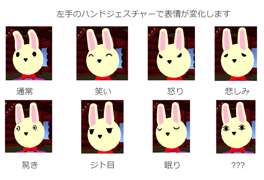 【VRC用アバター】イースターバニー