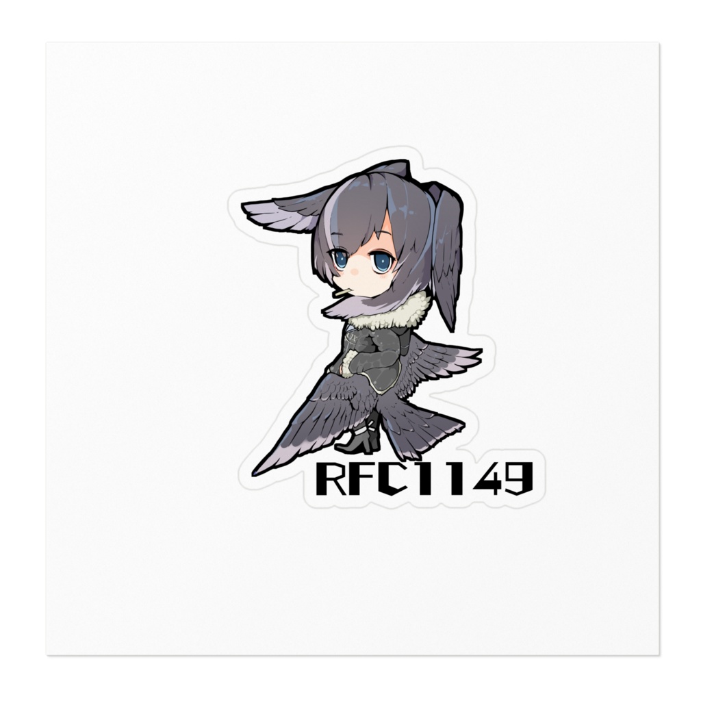 鳥類キャリアステッカー