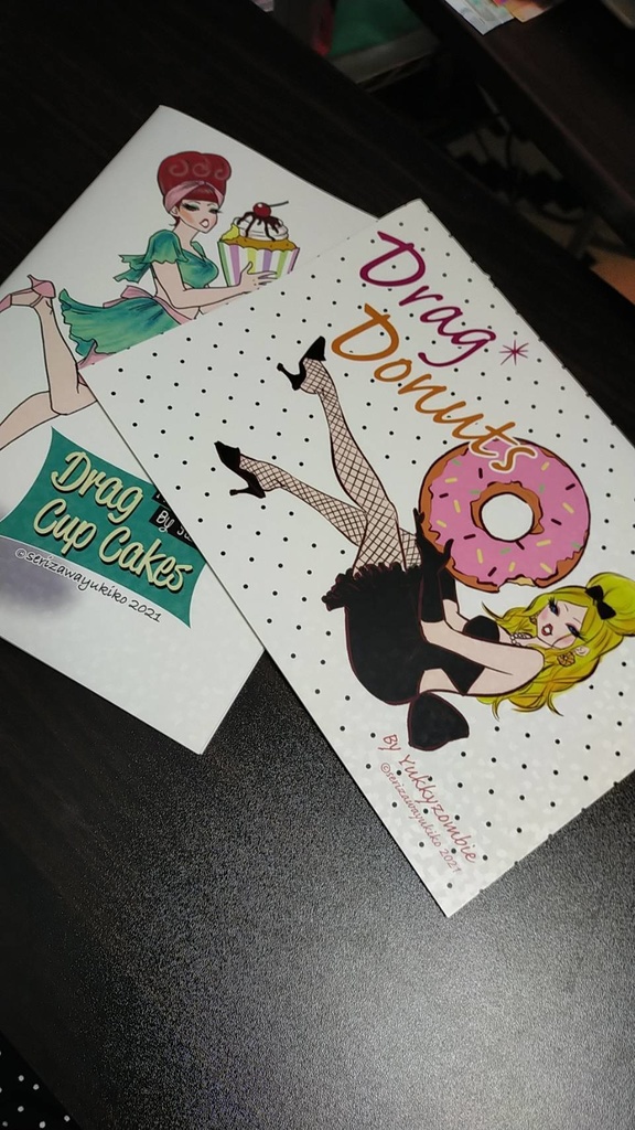 ドーナツノート(自由帳・ネームにも!)2冊セット