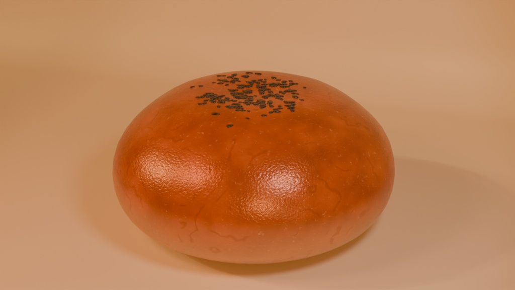 3Dモデル パン