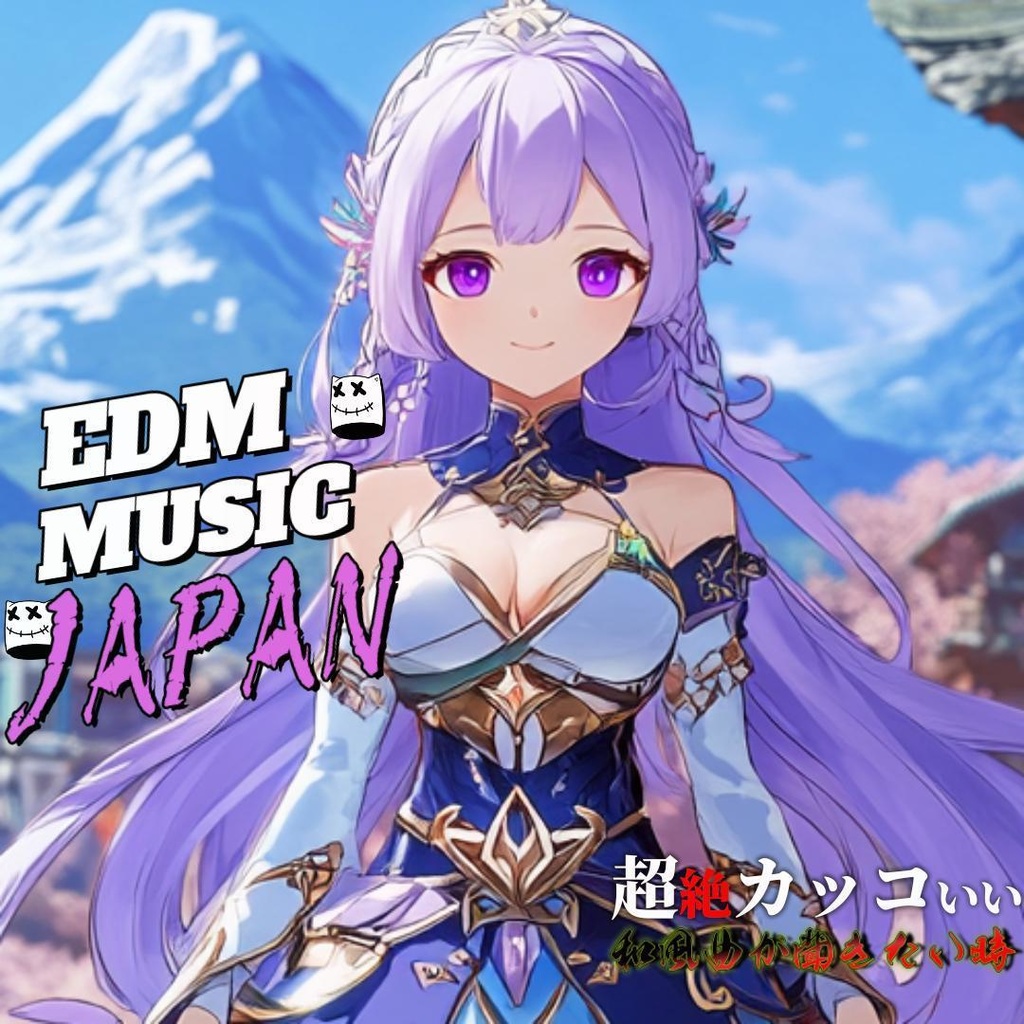 【BGM素材】炎麗の英姿　三味線EDM フリーBGM 和風bgm