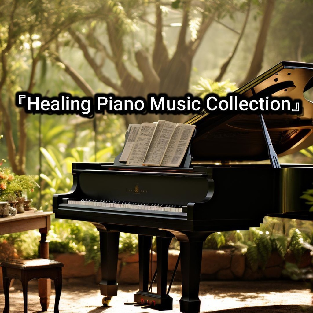 【BGM素材集】 『Healing Piano Music Collection癒しのピアノ音楽集』　ピアノフリーbgm