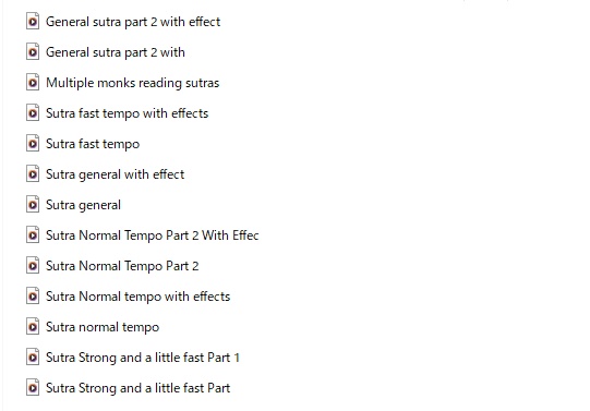 【ボイス素材】お坊さんのお経 読経 Japanese monk's Sutra1 お経フリー素材