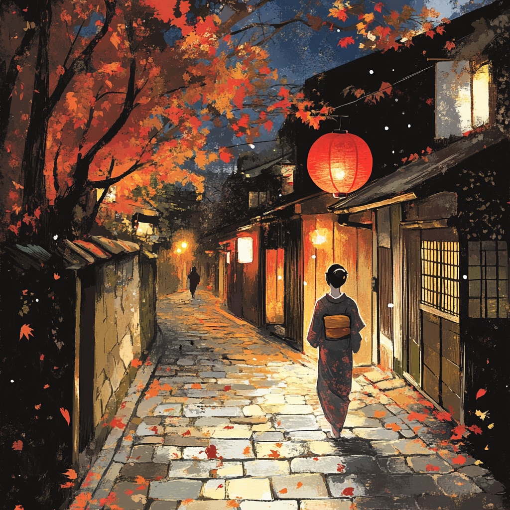 【和風bgm 落ち着く】舞妓と路地 和風bgm 和風bgm 癒し フリーbgm