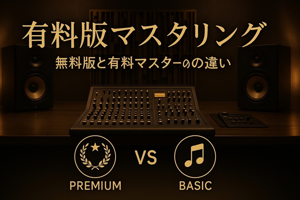 【mix師 依頼】YouTubeやSpotifyにそのまま使える、配信基準に最適化したプロ仕様ミックス