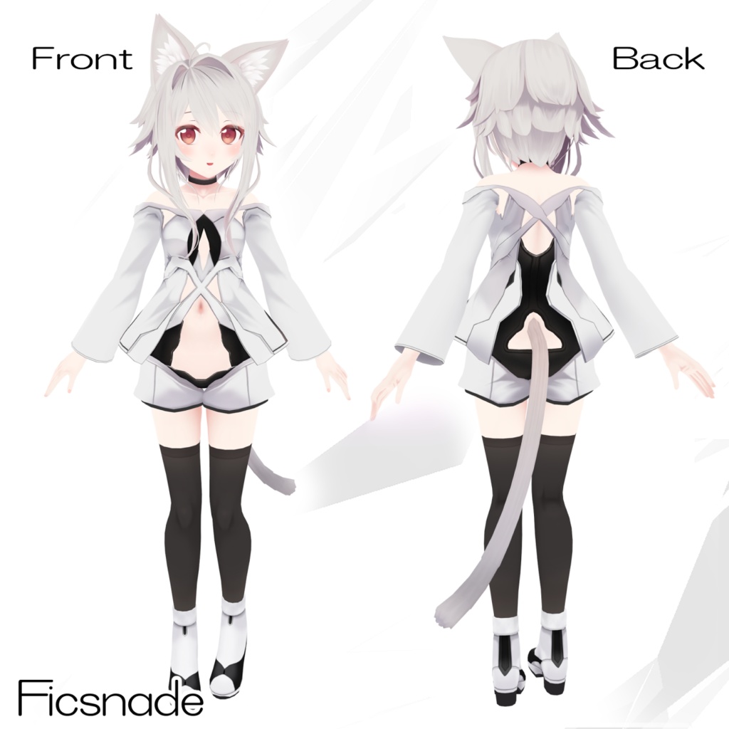 オリジナル3Dモデル『Lua』ver3.0