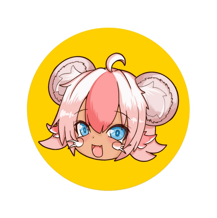 まなまな缶バッジ(32mm) 