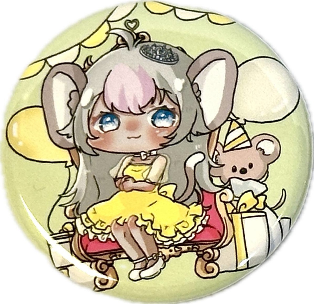 まなつ生誕祭2025記念缶マグネット32mmB