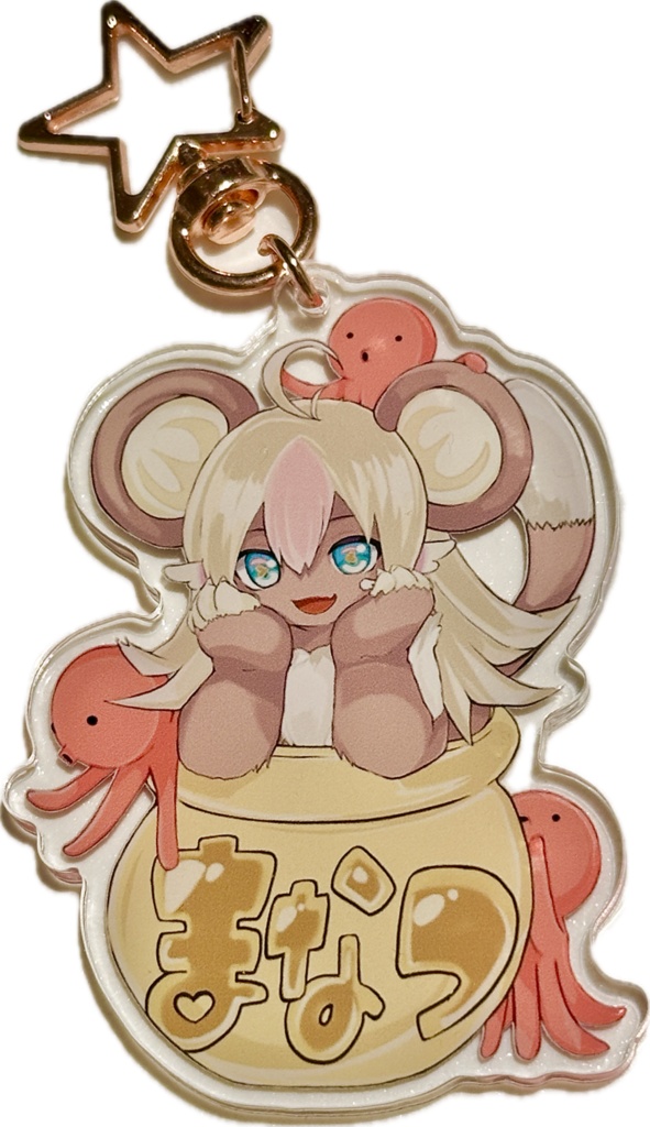 【C107】たこつぼまなまなアクキー