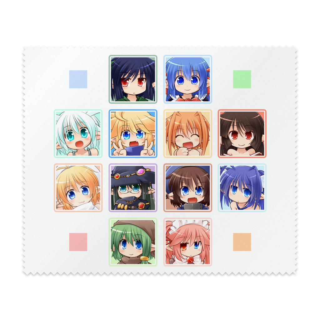 【メガネ拭き】つぁめれんと・ふぇありーず