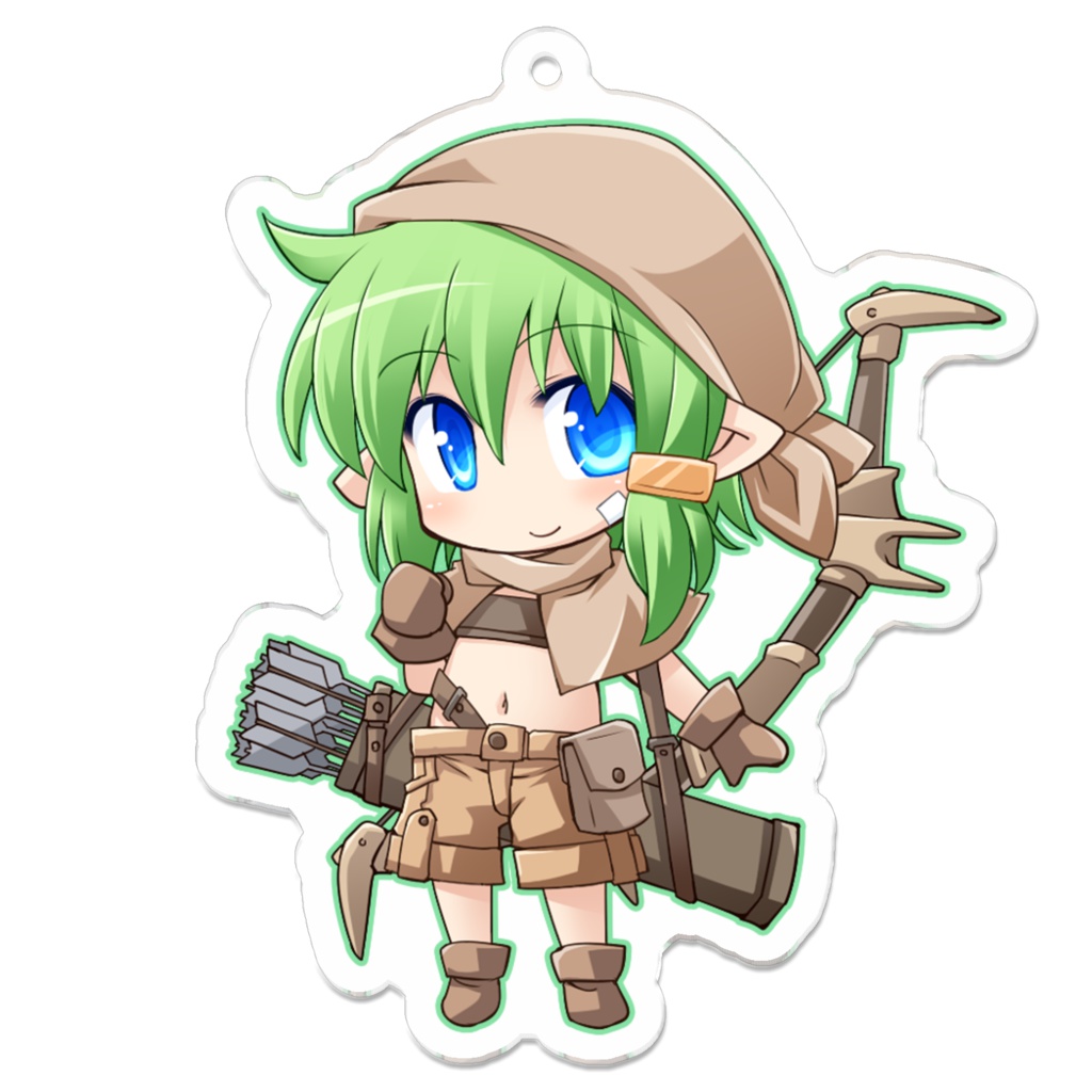 【アクリルキーホルダー】ちびてゅせ