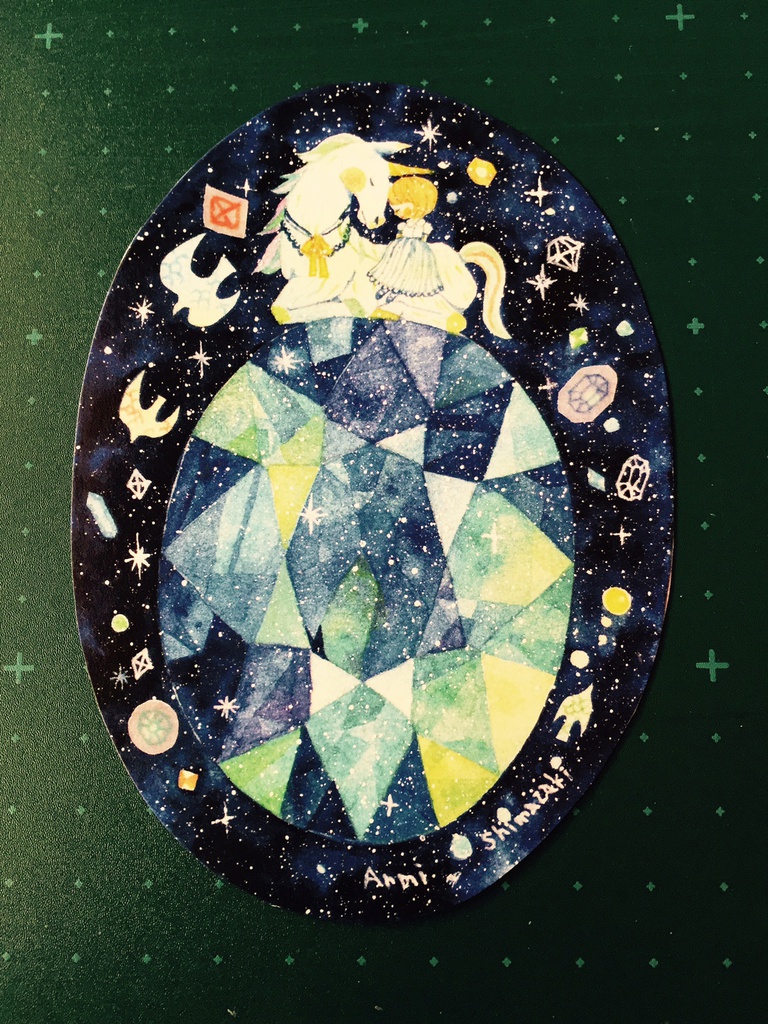 イラストカード(サファイア)