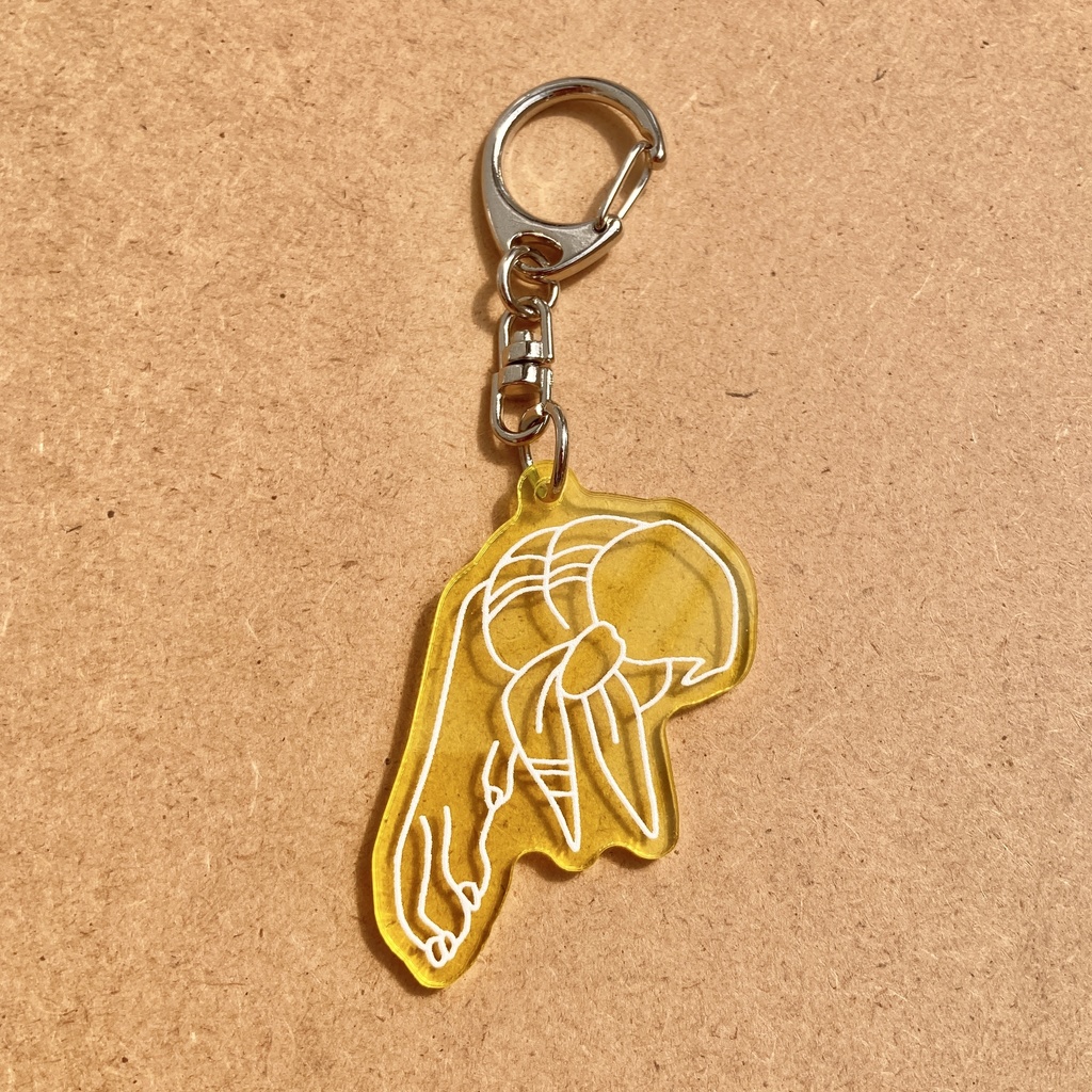 【非公式】黒夢町ハンドアクリルキーホルダー